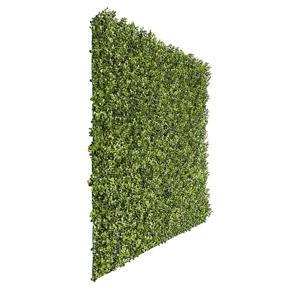 Natural Boxwood Artificial Vertical Garden Green Wall Panel 40×40in 11 SQ FT – UV Resistant – Commercial Grade-2