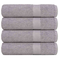 Vidaxx shower towels 4 pcs 70x140 cm 360 g m² 100% cotton gray