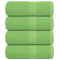 Vidaxx washcloths 4 pieces frogn apple green 30x30 cm 100% cotton