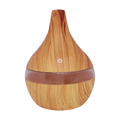 Diffuseur & humidificateur d'huiles essentielles aspect bois clair-0