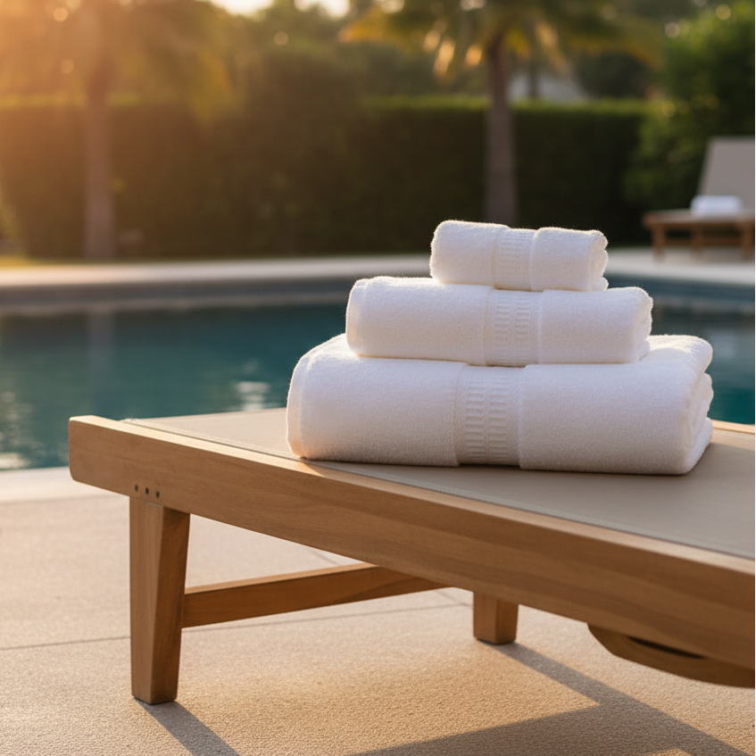 GRS Collection 100% 2 PLY Ring-Spun Premium Cotton Towels