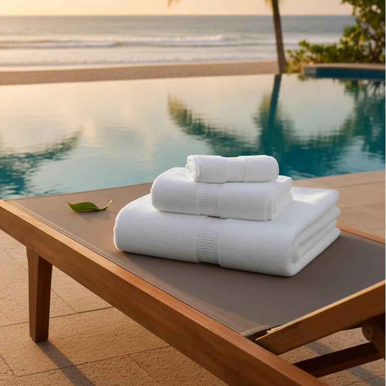 GRS Collection 100% 2 PLY Ring-Spun Premium Cotton Towels