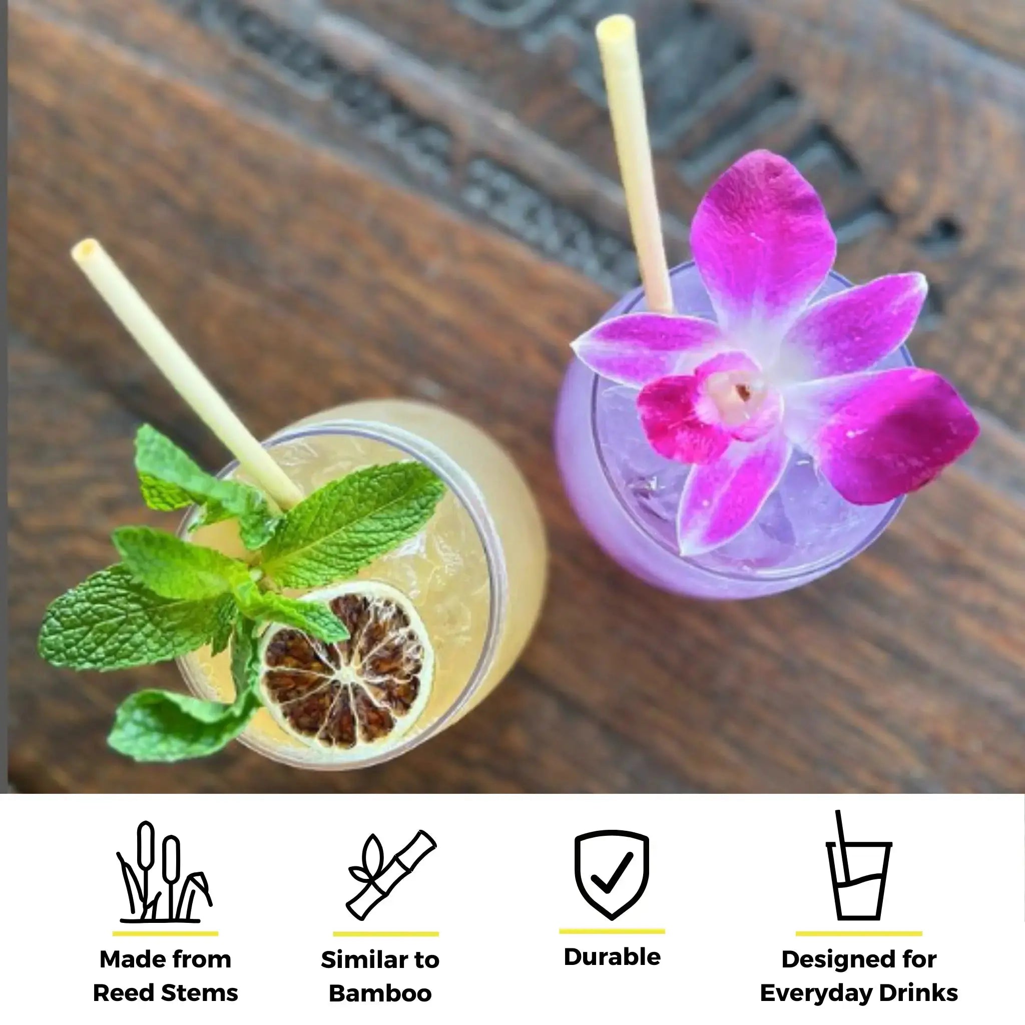 7.9" Skinny Reed Straws | 25ct.-2