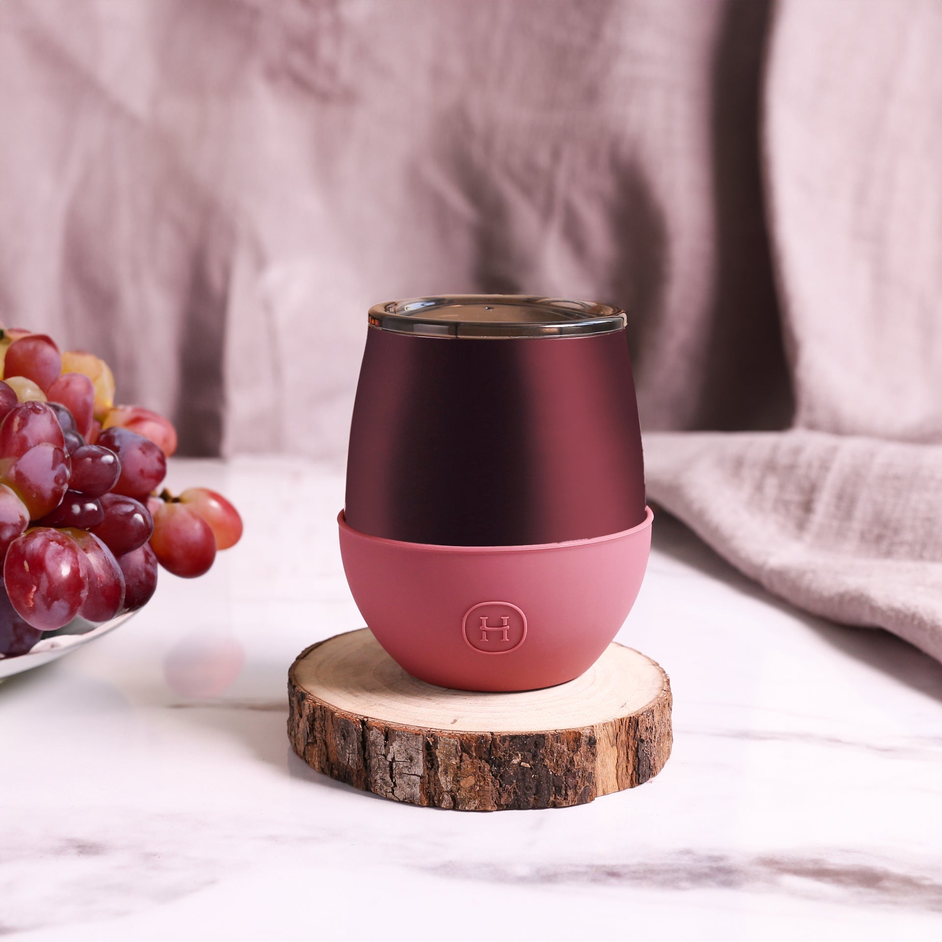 Burgundy Tumbler- Sangria 8 OZ-1
