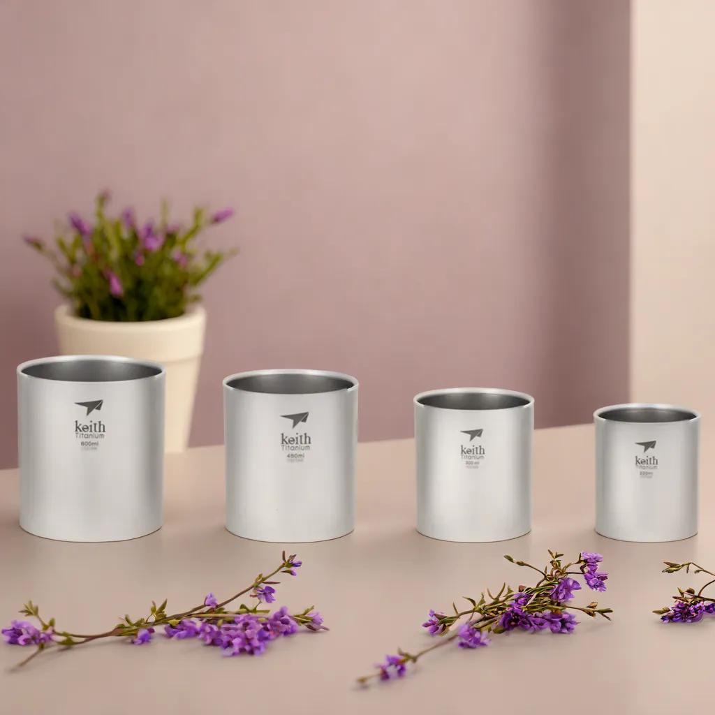 Set de Mugs en Titane