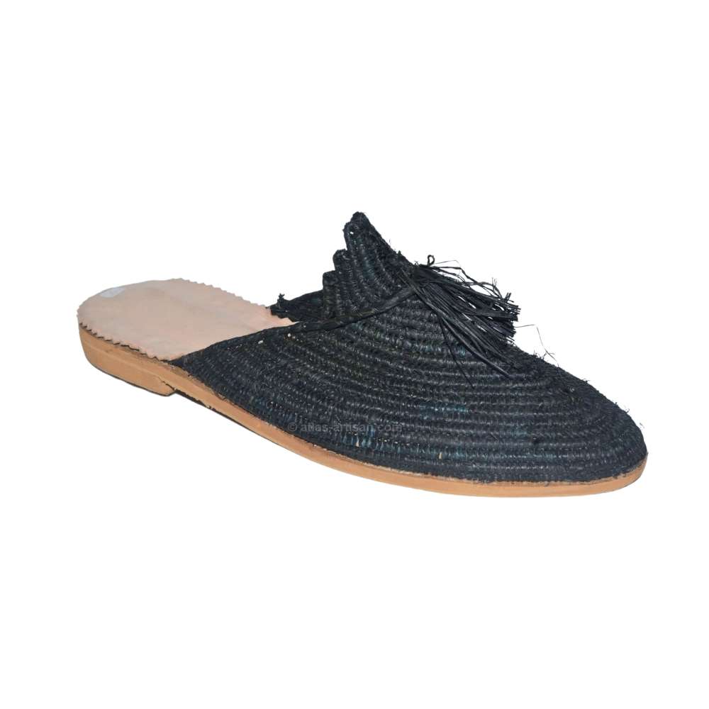 Raffia-Slipper Ladame
