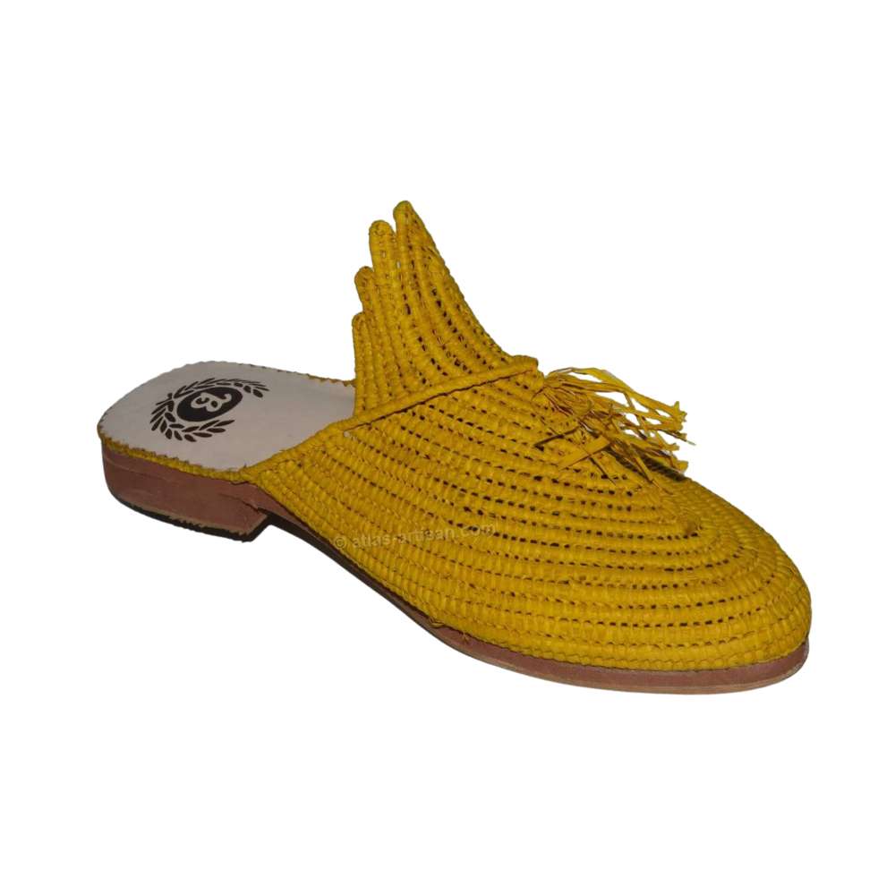 Raffia-Slipper Ladame