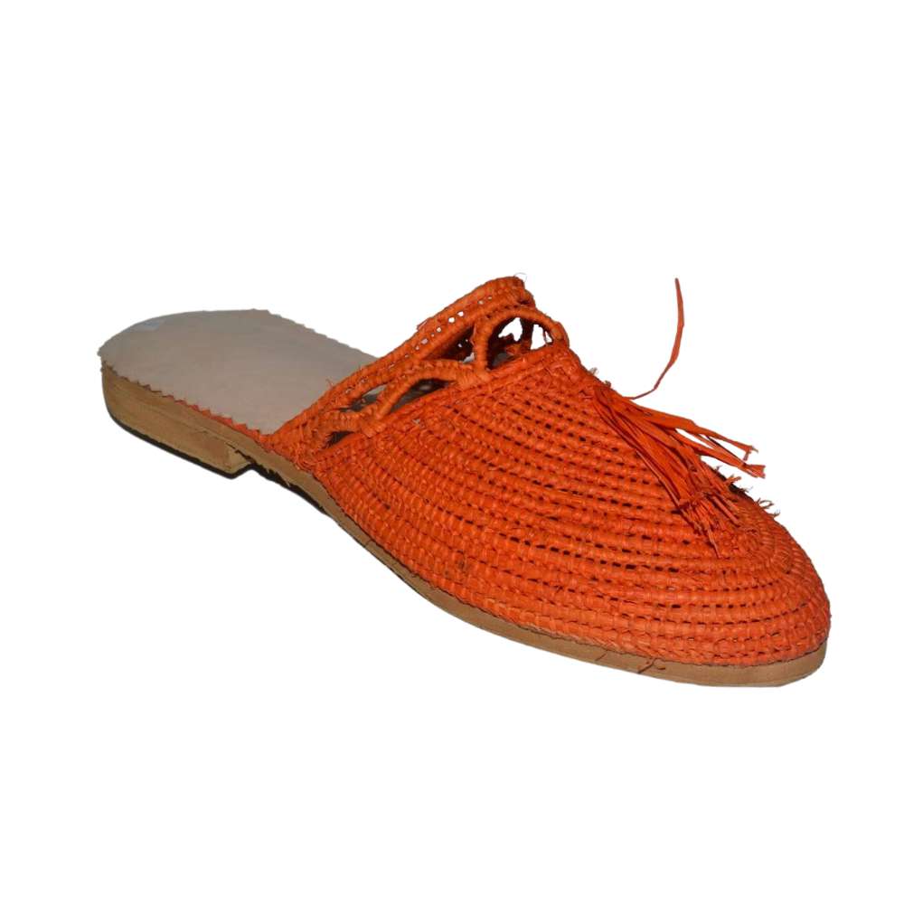 Raffia-Slipper Ladame