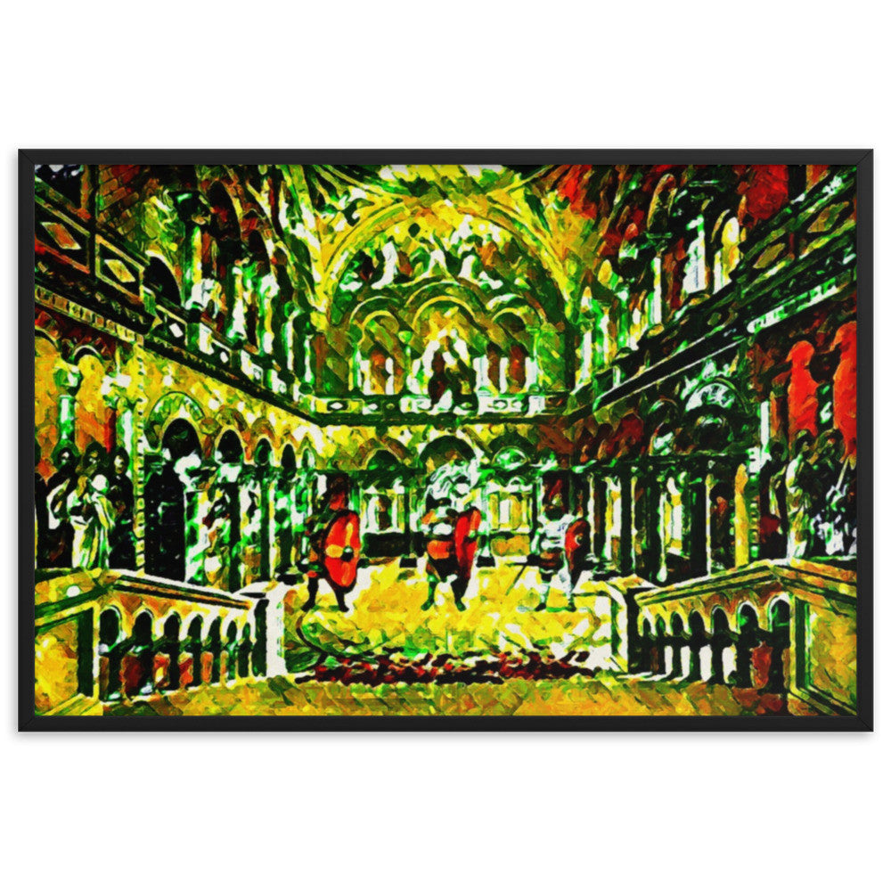 BYZANTIUM V2 Superior Framed Poster