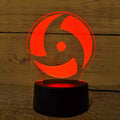 3D Night LED Itachi Mangekyu-0