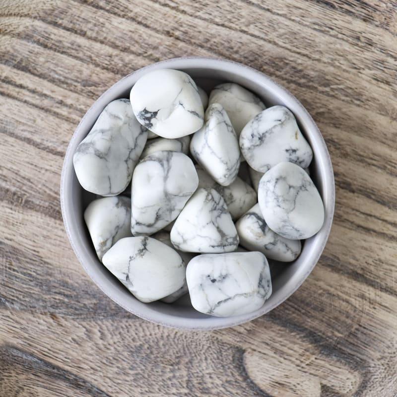 Howlite rolled stone-2