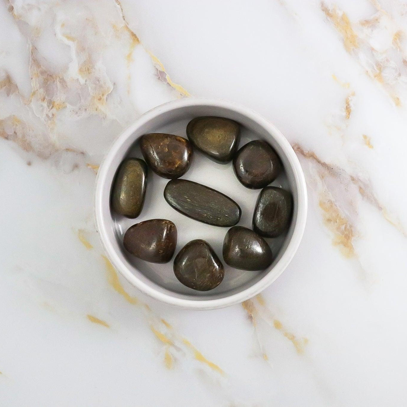 Rolled Bronzite Stone-2