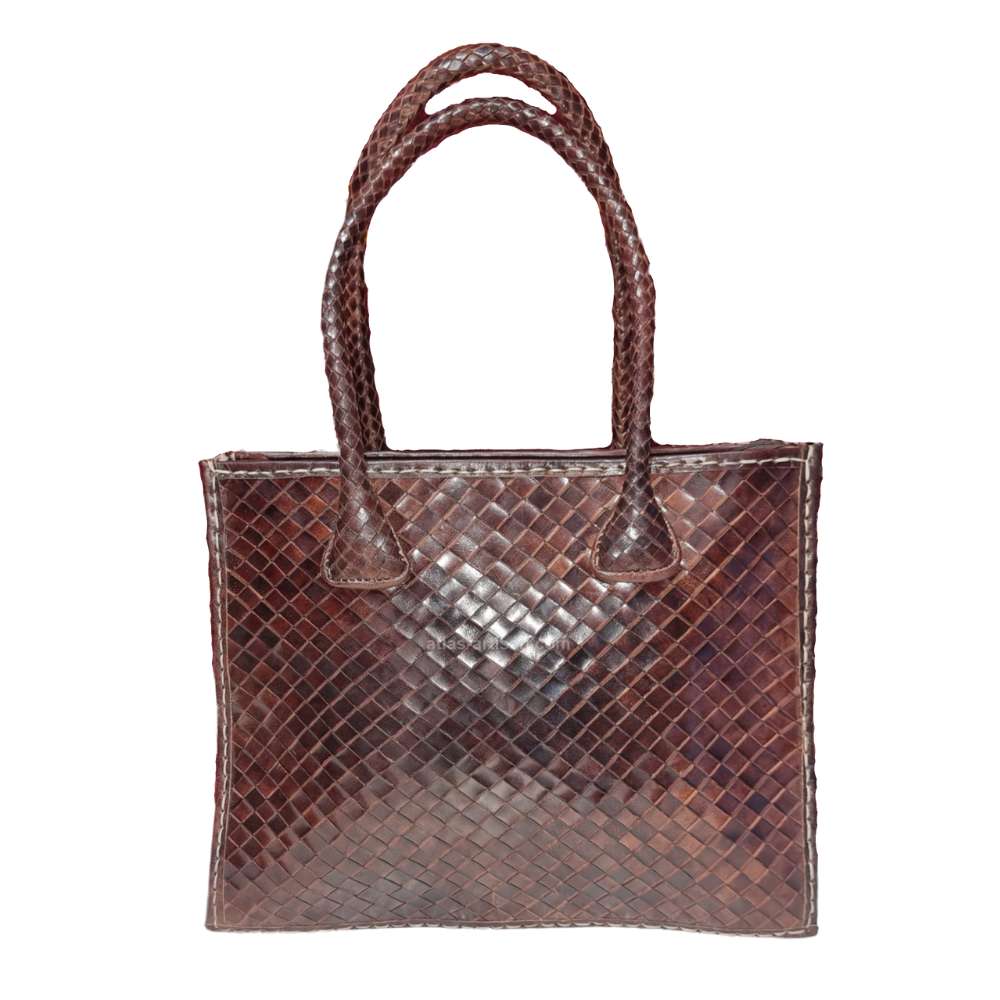 Leder-Schultertasche Carro