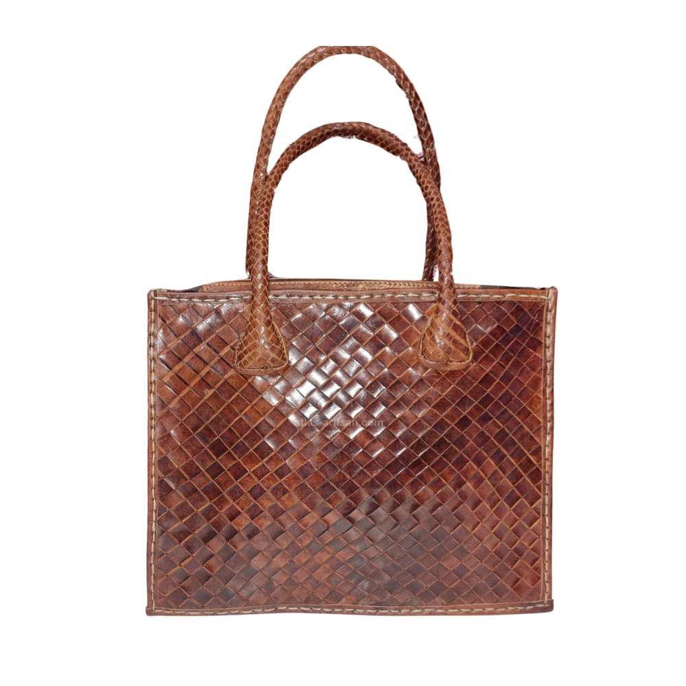 Leder-Schultertasche Carro