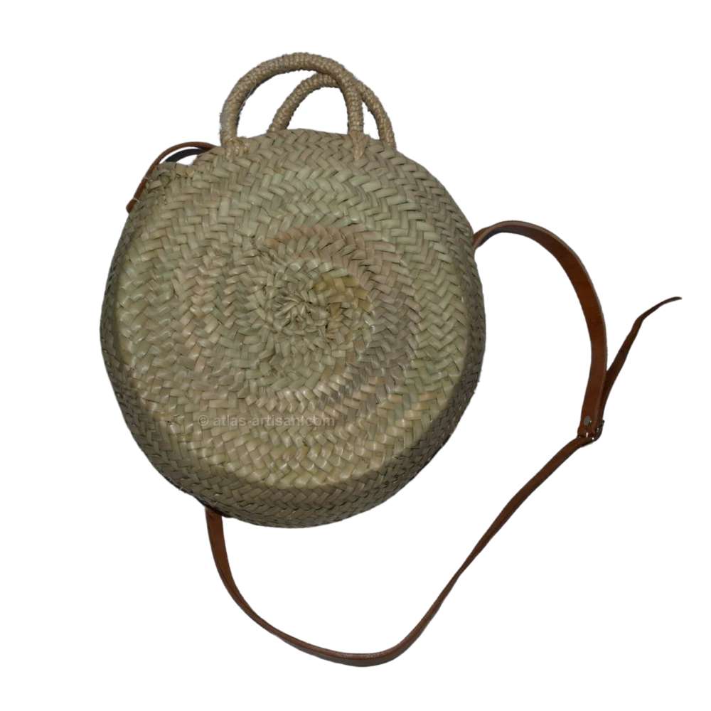 Round Bag of wicker Supermama